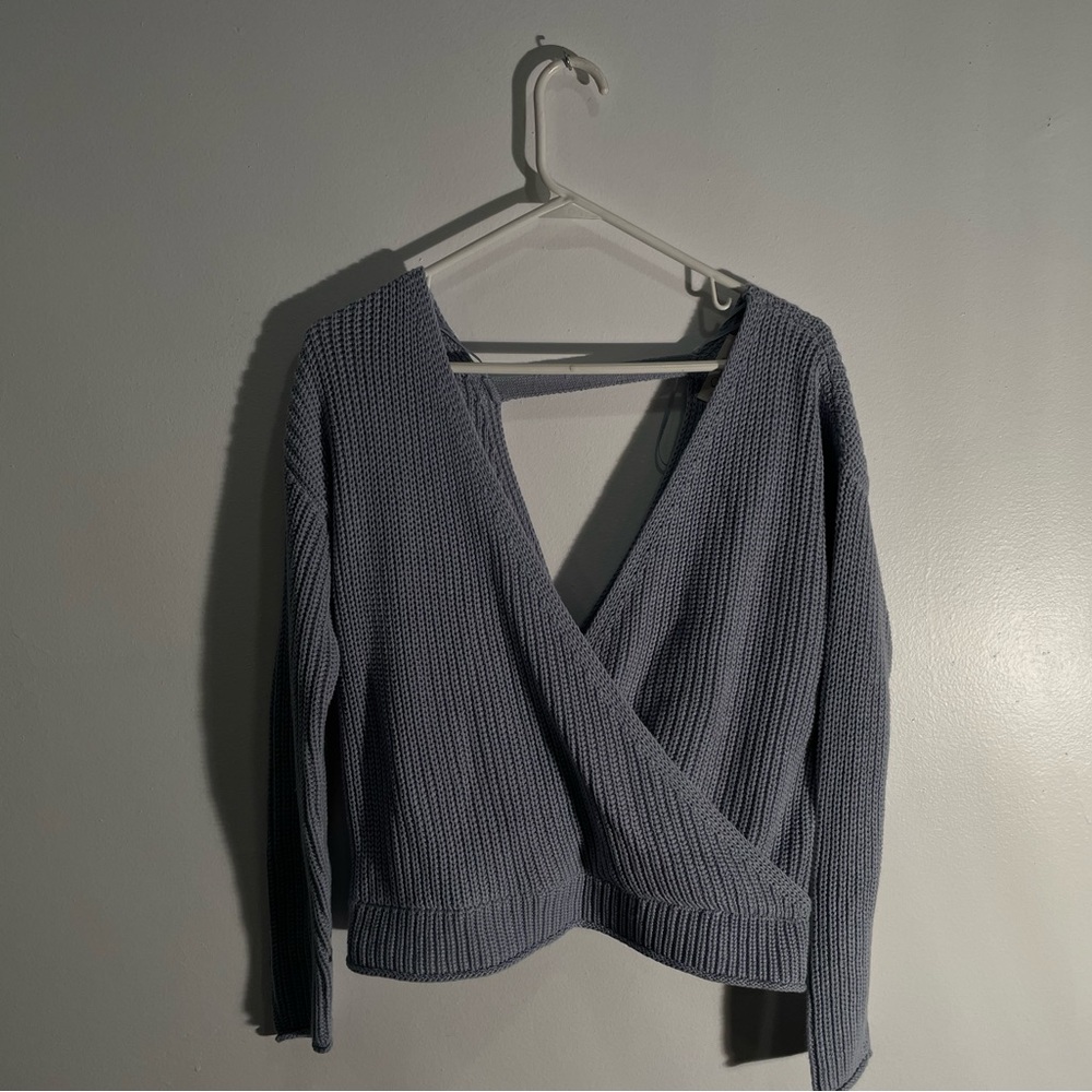light blue Jessica Simpson sweater